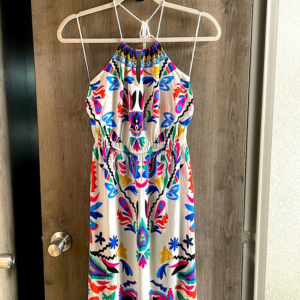 Flying Tomato  maxi dress -size small NWT
